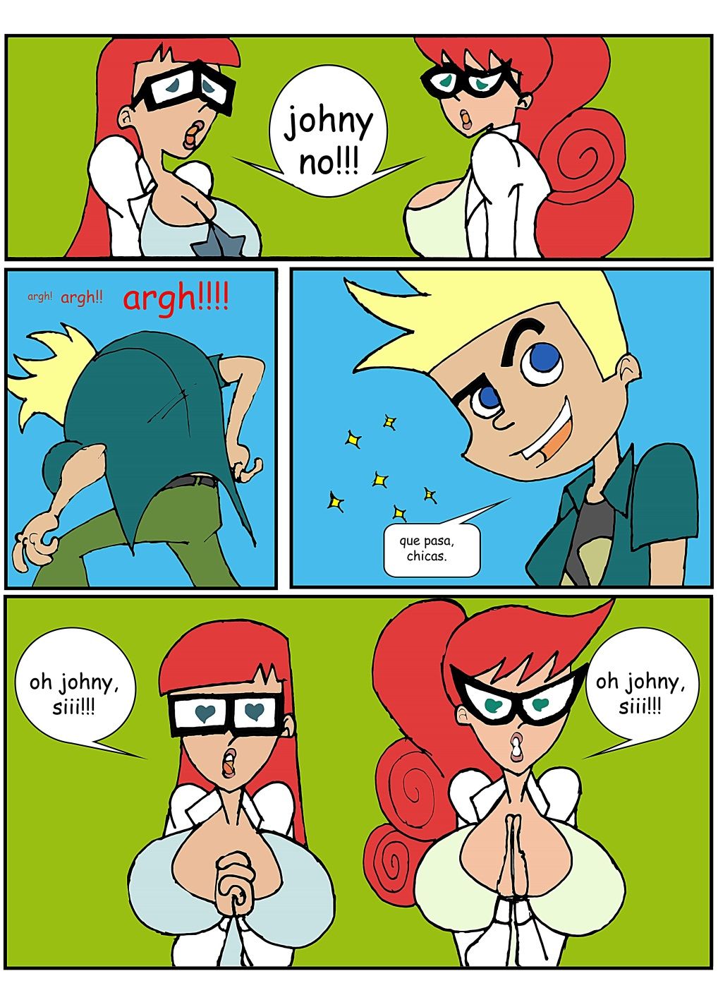 Test Porn Comic - Sexy Johnny Test Comics | Sex Pictures Pass